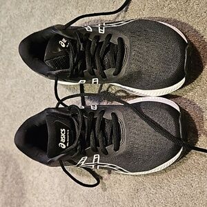 Asics black sneakers